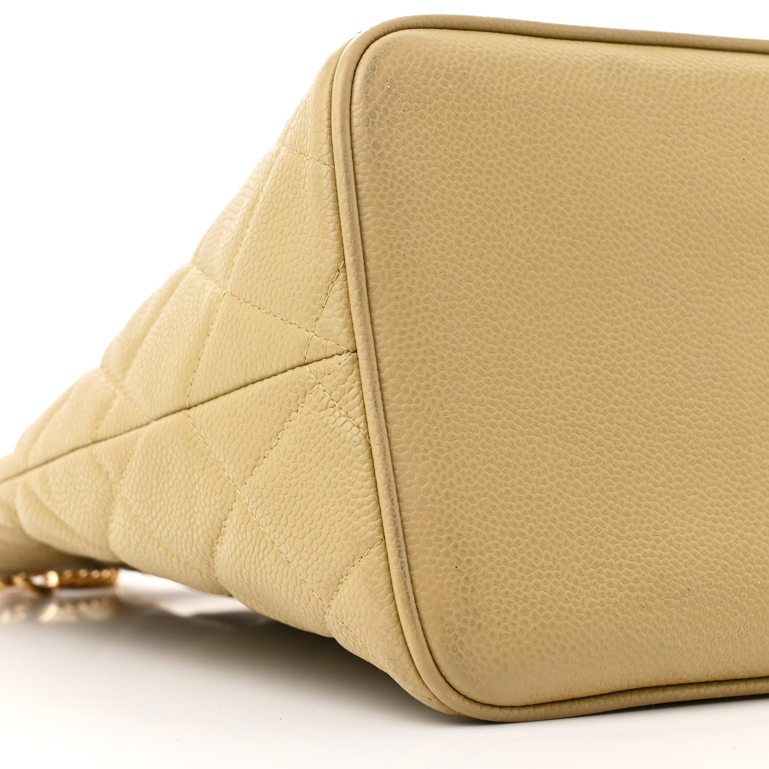 Chanel Caviar Quilted Medallion Tote Beige 9 of 13