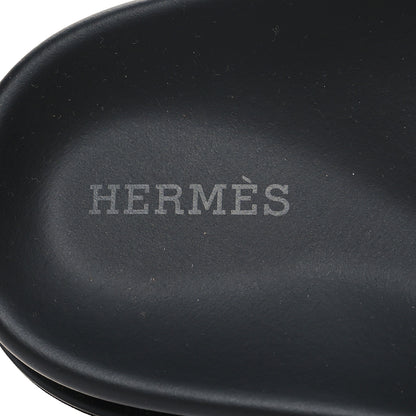 Hermes Suede Goatskin Womens Chypre Sandals 39 Naturel 8 of 9
