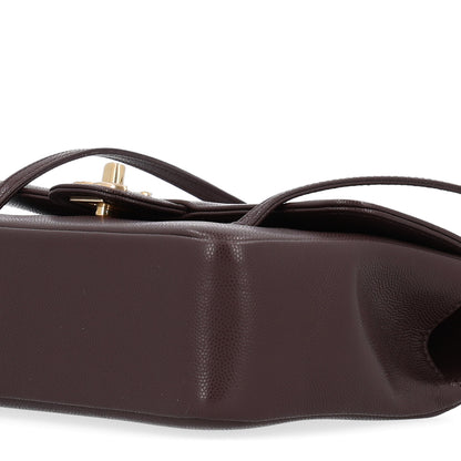 Chanel Shiny Caviar Preppy Coco Small Flap Dark Brown 11 of 11