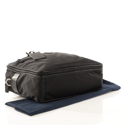 Prada Tessuto Travel Briefcase Black 4 of 8