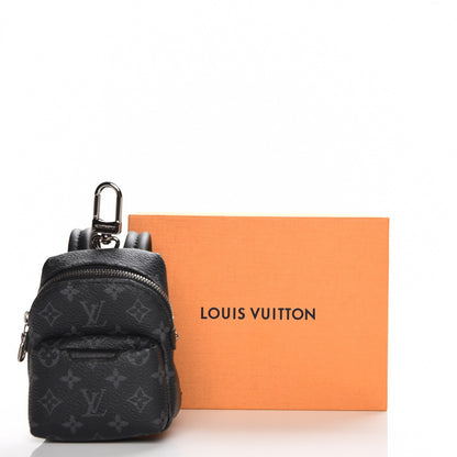 Louis Vuitton Monogram Eclipse Backpack Bag Charm 9 of 9