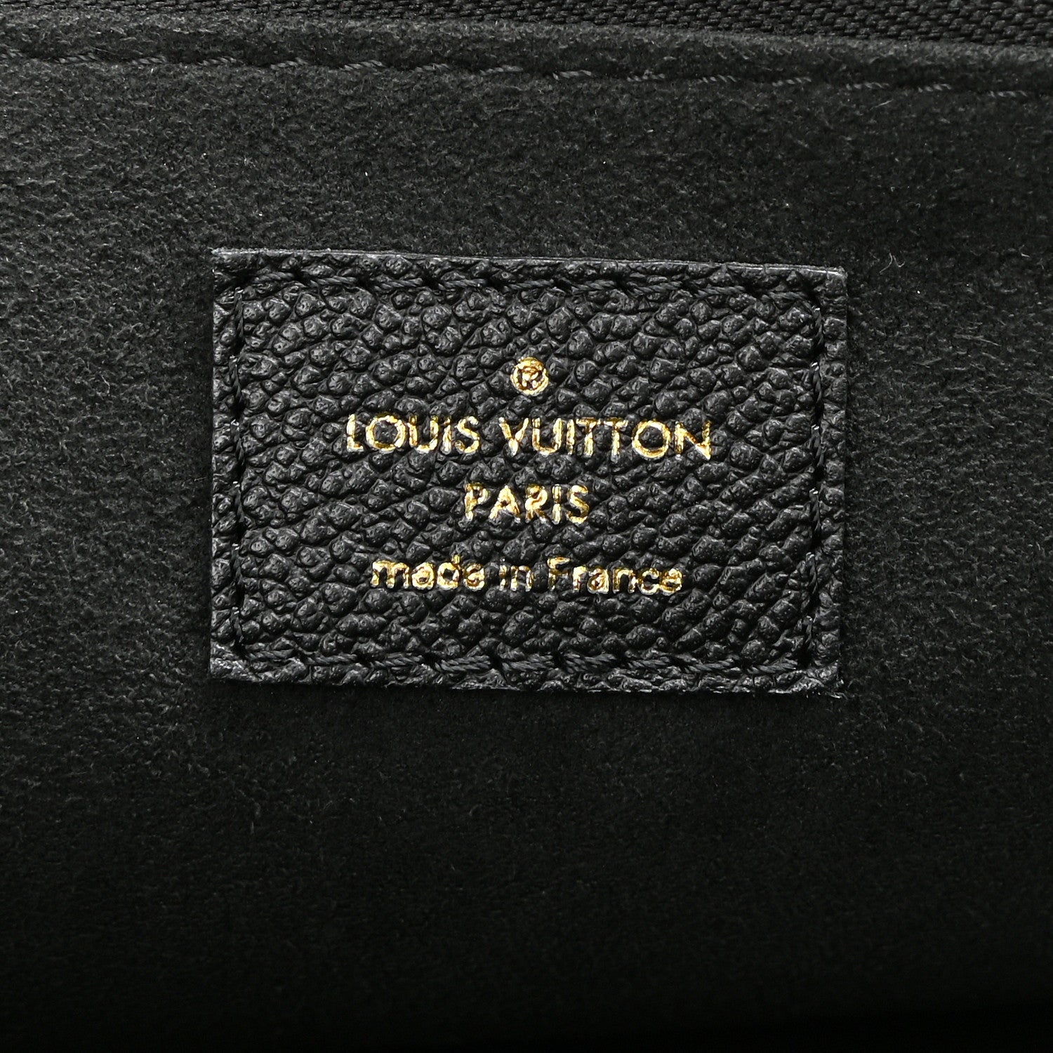 Louis Vuitton Empreinte Vavin PM Black 6 of 10