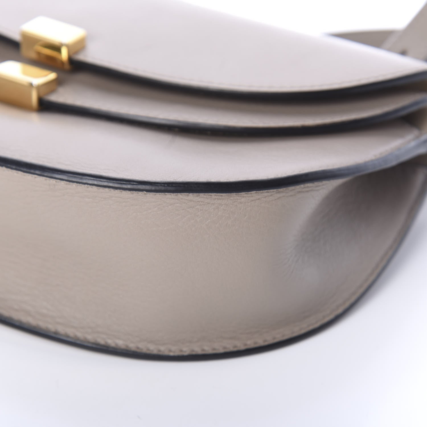 Chloe Calfskin Mini Georgia Crossbody Bag Motty Grey 9 of 9