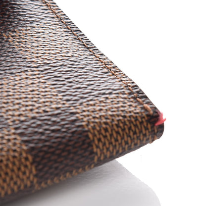 Louis Vuitton Damier Ebene Josephine Wallet Red 8 of 8