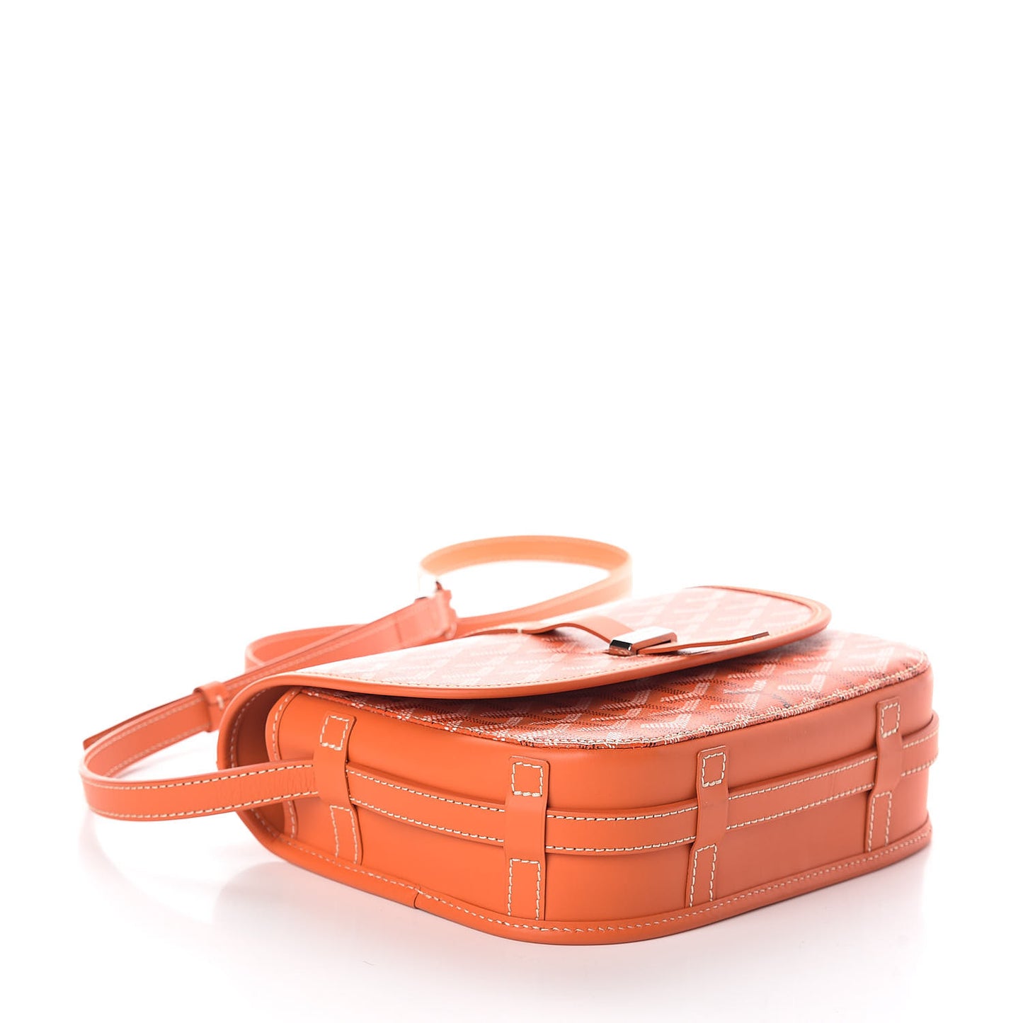 Goyardine Belvedere II PM Messenger Bag Orange