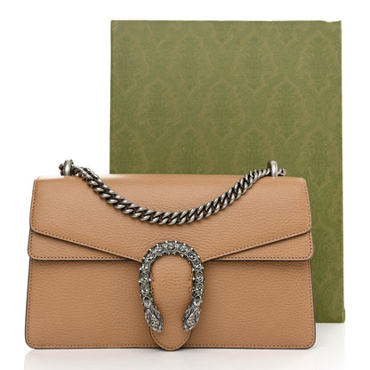 Gucci Dollar Calfskin Crystal Small Dionysus Shoulder Bag Natural Tan Black Diamond 12 of 12