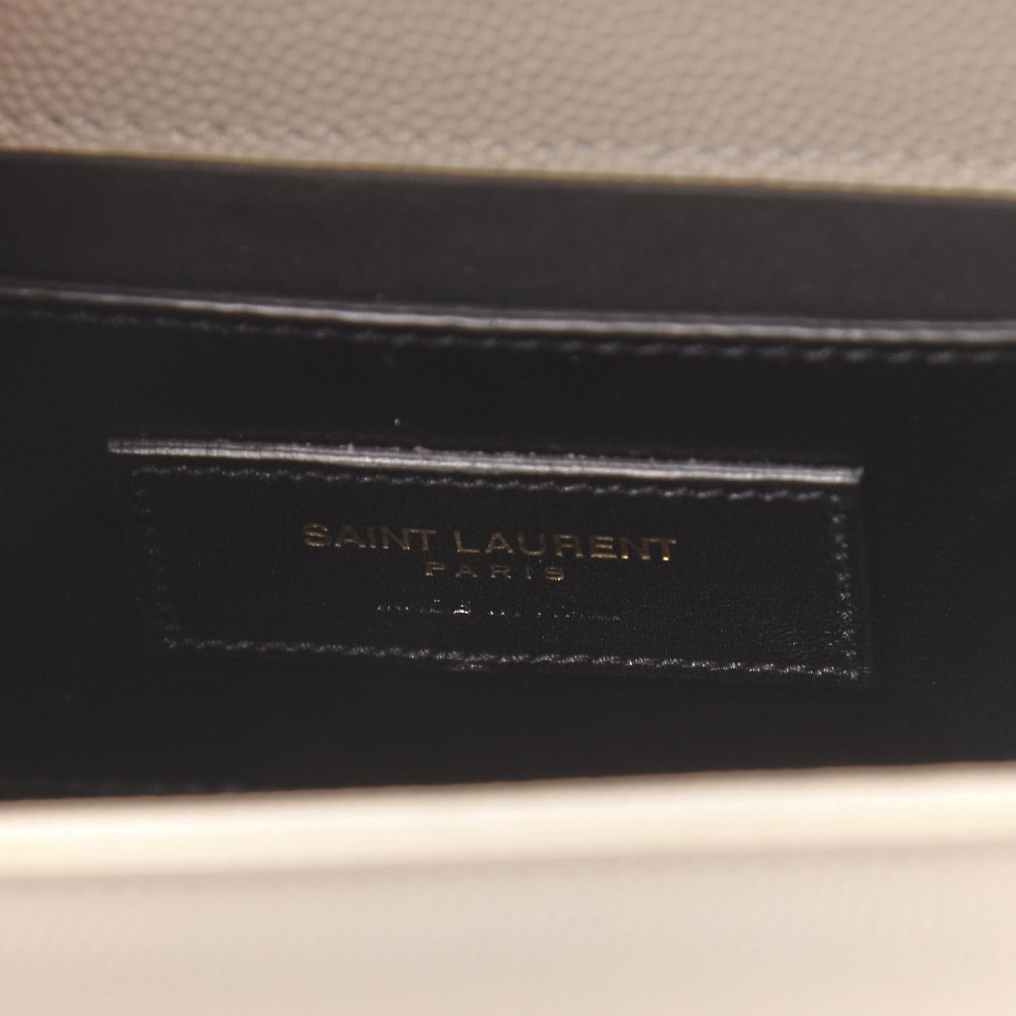 Grain De Poudre Small Monogram Kate Satchel Blanc Vintage