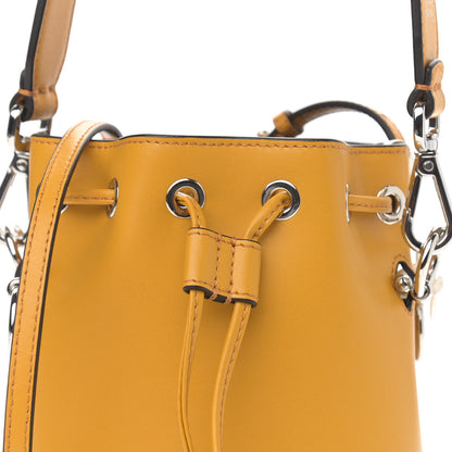 Fendi Vitello Liberty Lucido F is Fendi Mini Mon Tresor Bucket Bag Zucca 8 of 10