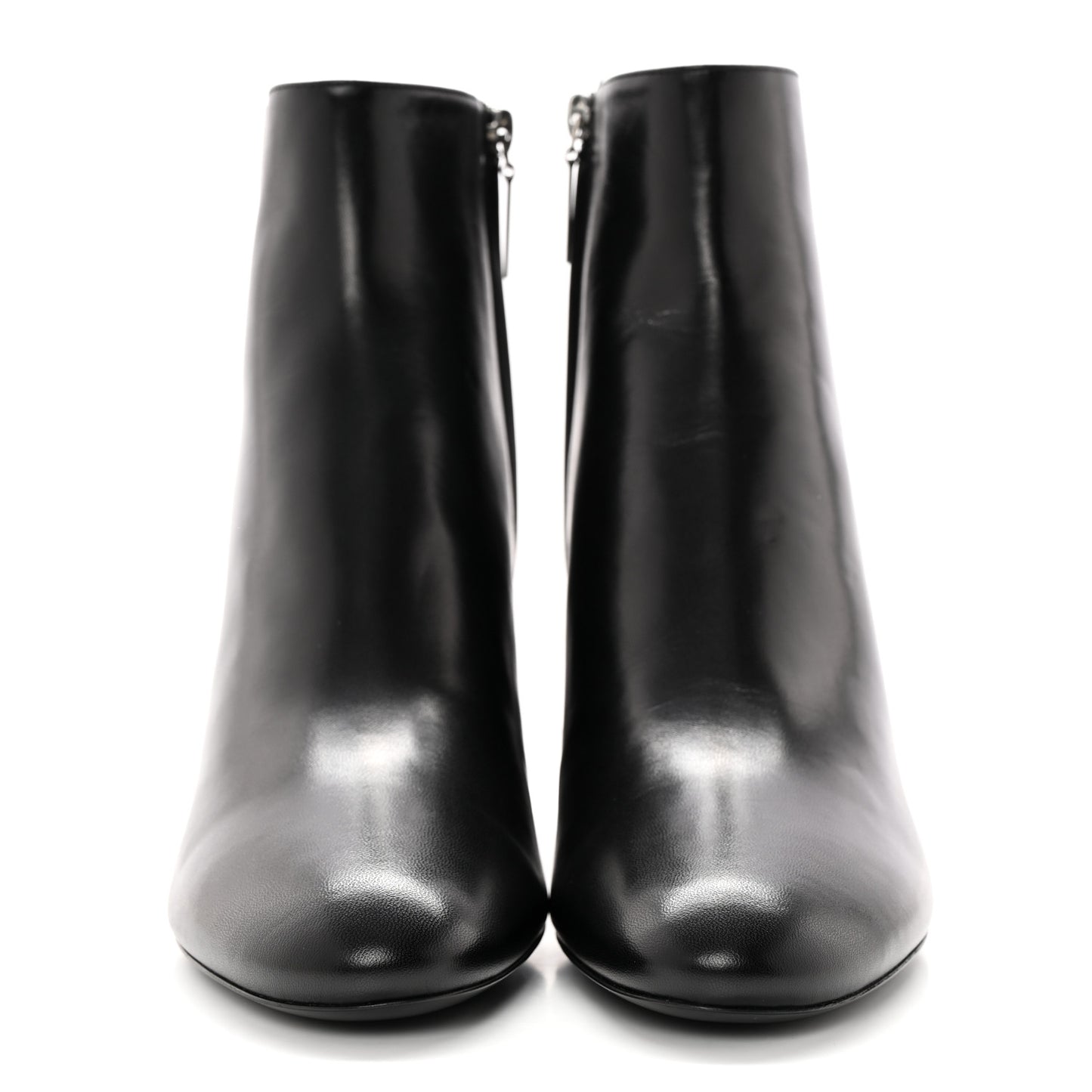 Nappa Vendome Loulou Ankle Zip Boots 39.5 Black