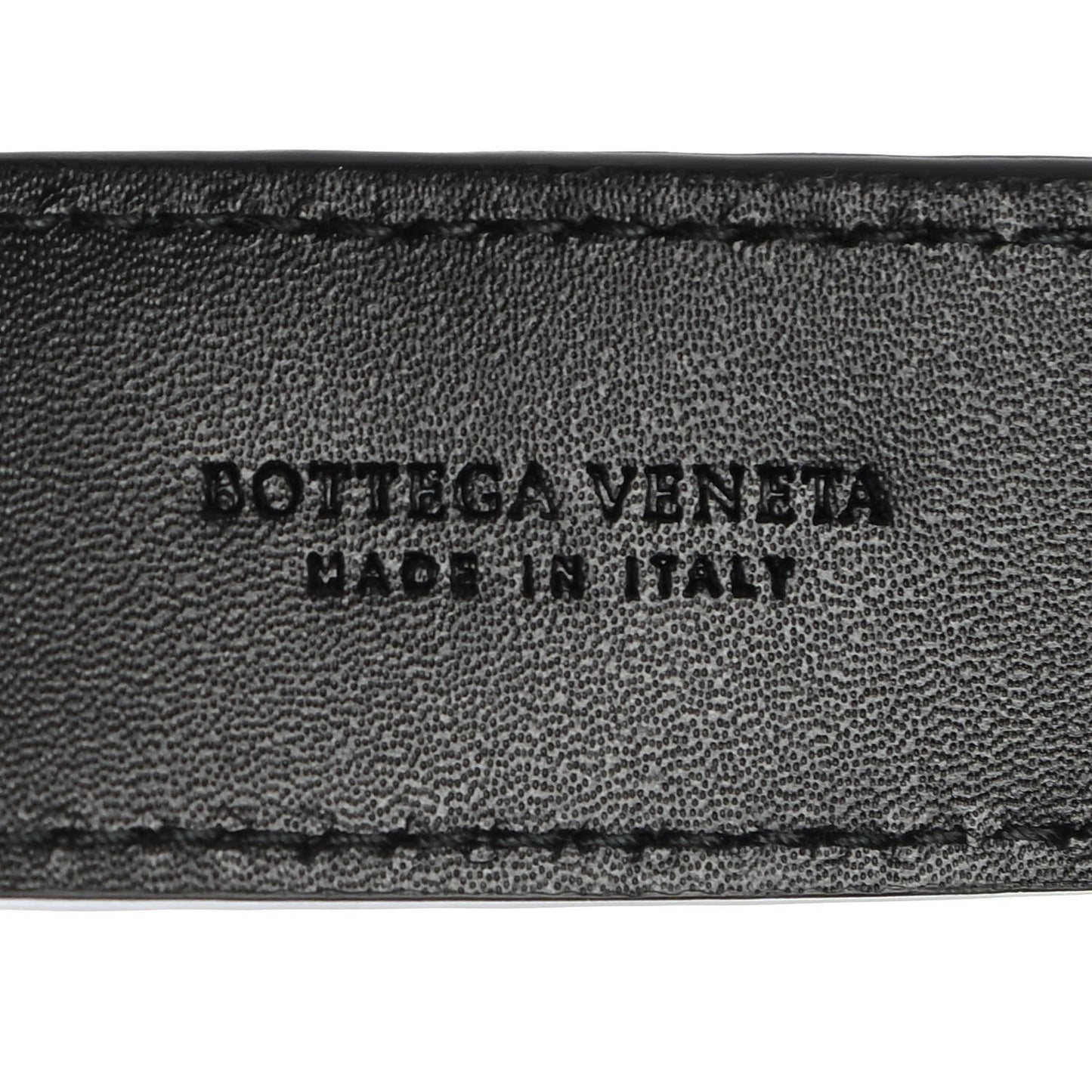 Nappa Intrecciato Belt Bag Black