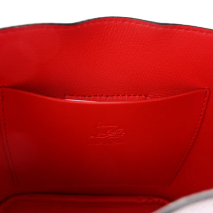 Christian Louboutin Grained Calfskin Mini Carasky Bucket Bag White 6 of 9