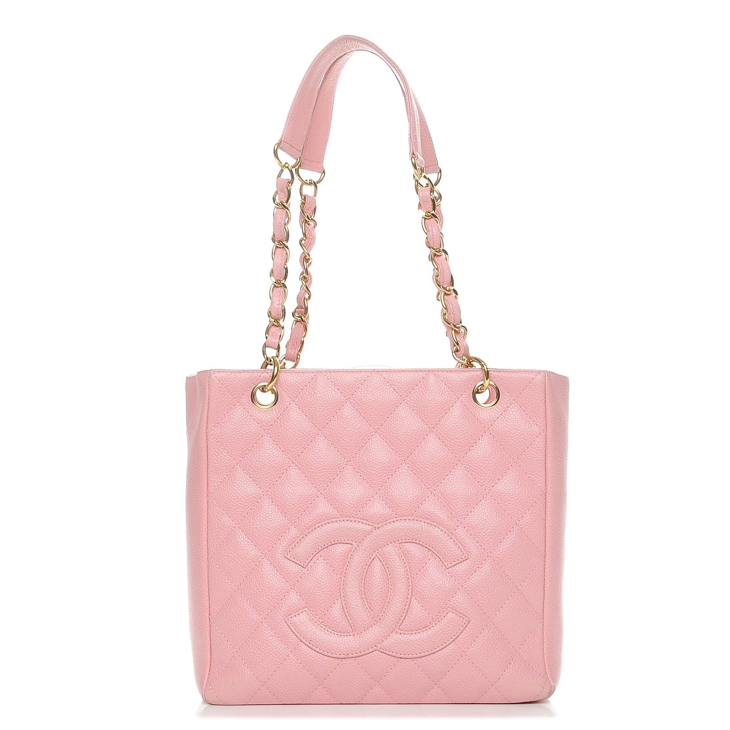 Caviar Petit Shopping Tote PST Pink