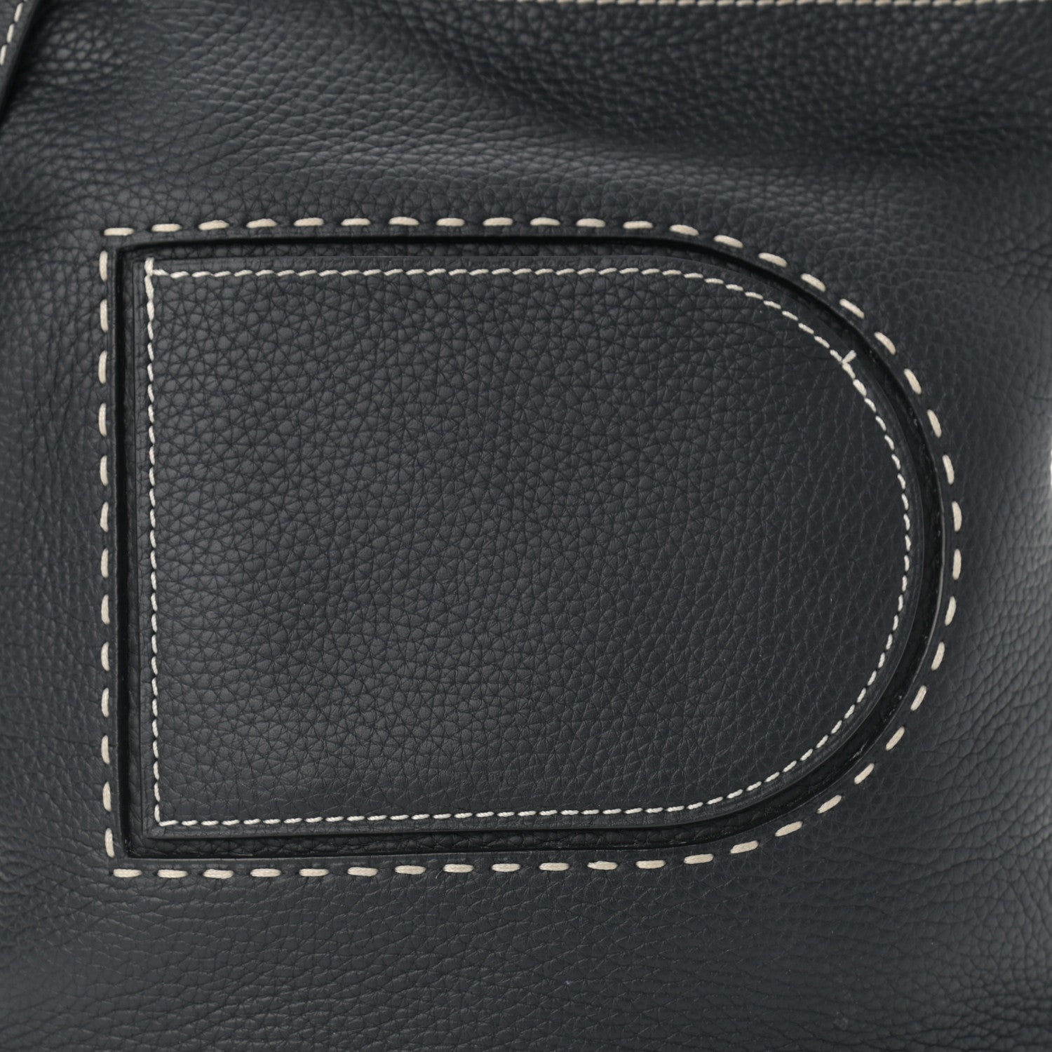 Delvaux Taurillon Le Pin Shoulder Bag Black 7 of 9