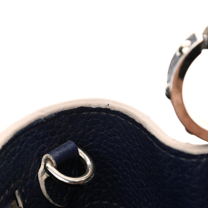 Louis Vuitton Taurillon Capucines PM Blue White 13 of 18