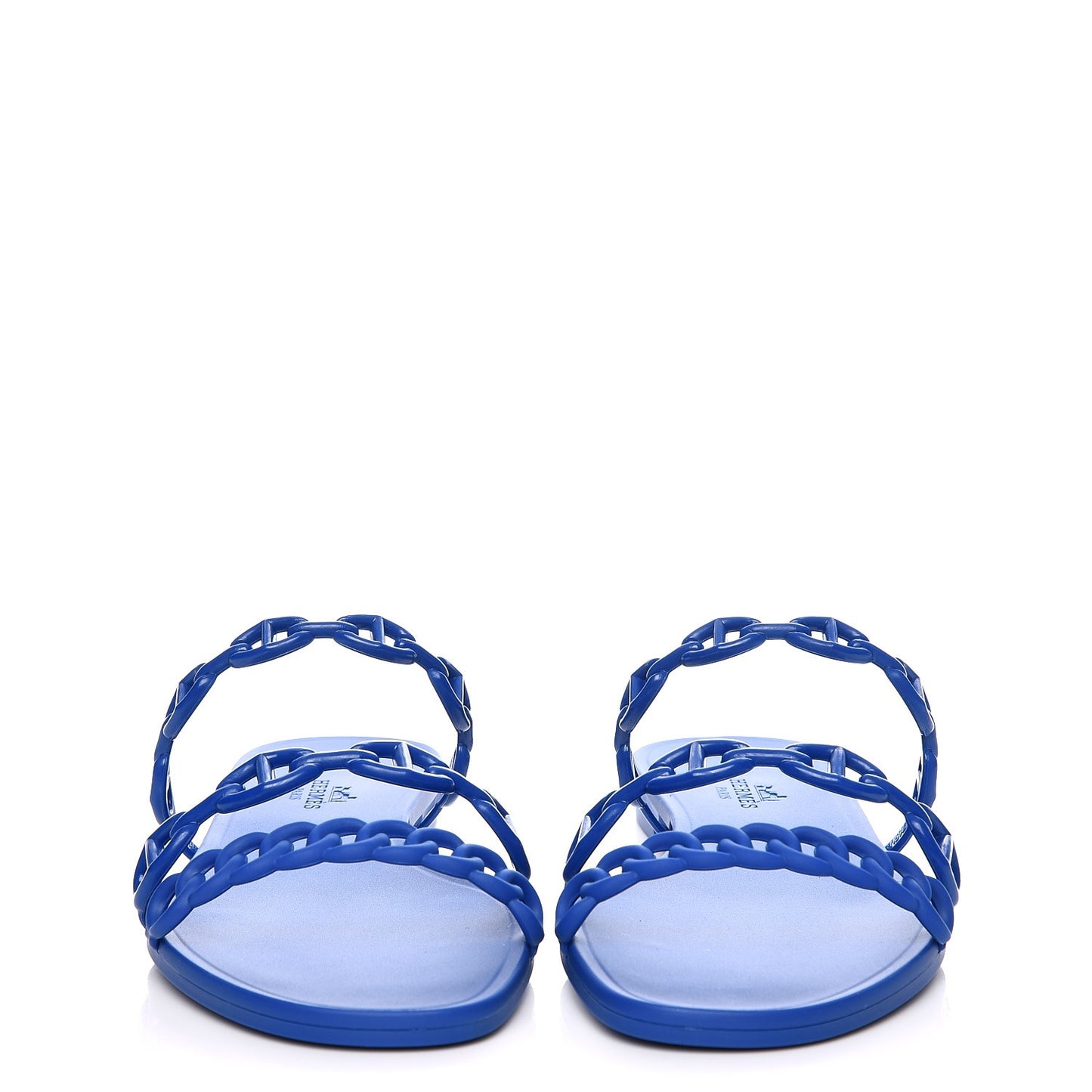 Rubber Chaine d'Ancre Rivage Sandals 38 Bleu Smalt