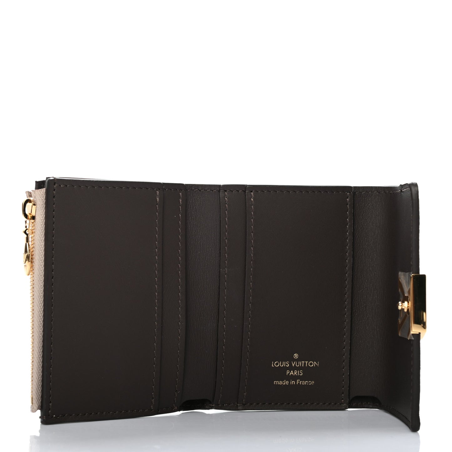 Taurillon Capucines XS Wallet Galet