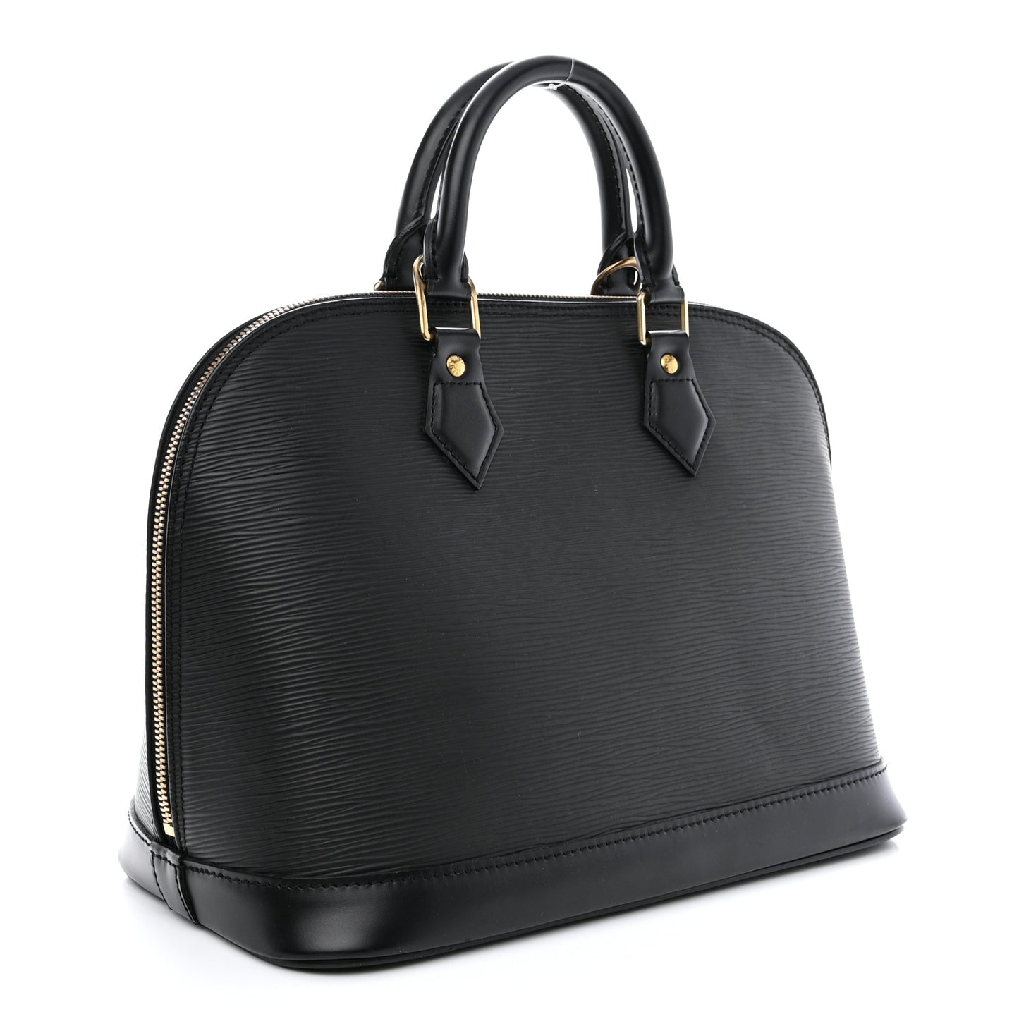 LOUIS VUITTON Epi Alma PM Black