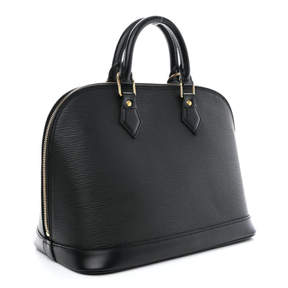 Louis Vuitton LOUIS VUITTON Epi Alma PM Black 3 of 12