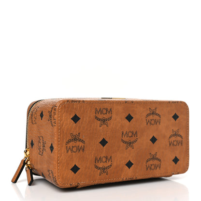 MCM Visetos Rockstar Vanity Case Cognac 4 of 11