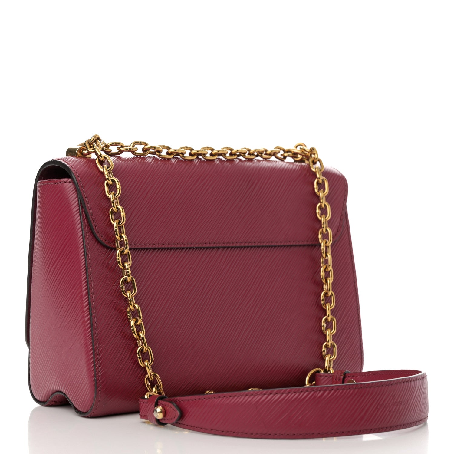 Louis Vuitton Epi Twist Shoulder Bag MM Fuchsia 3 of 10