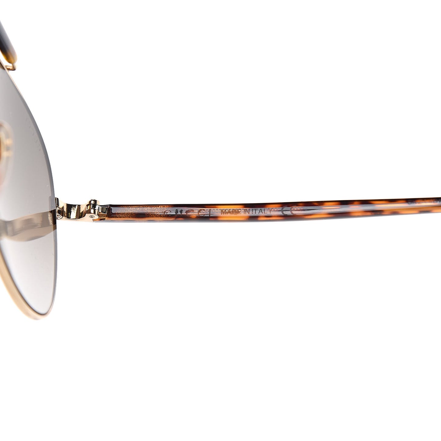 Aviator Sunglasses GG0014S Tortoise