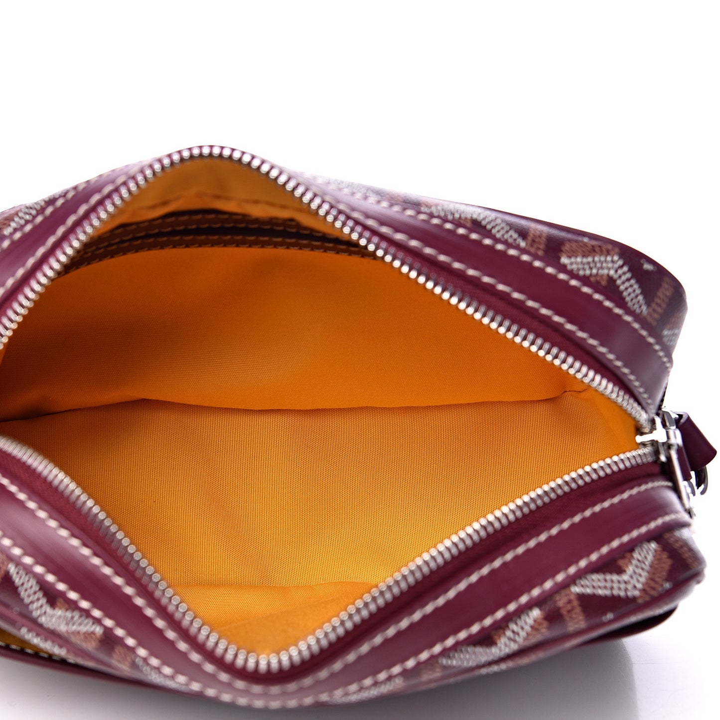 Goyardine Sac Cap Vert Burgundy