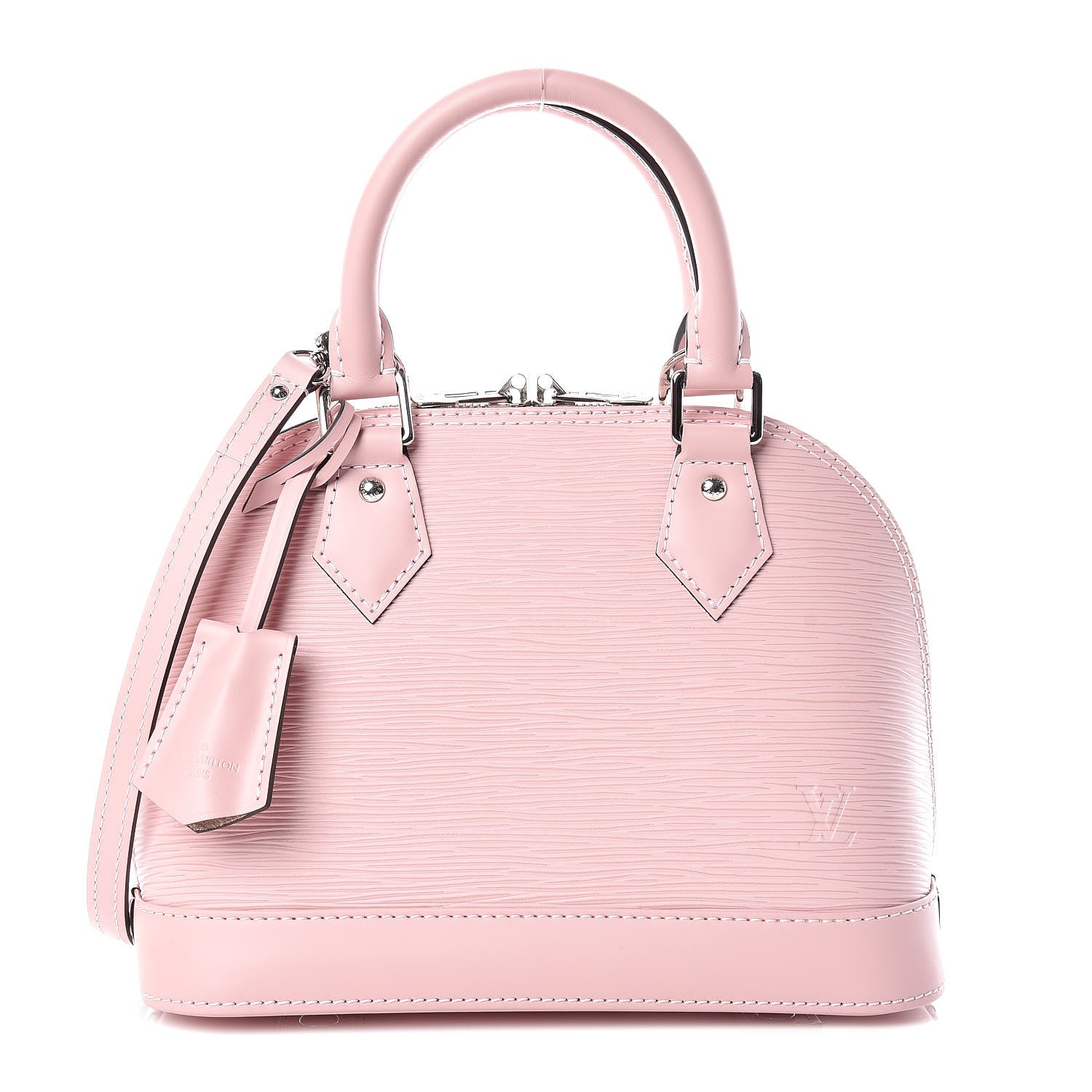Louis Vuitton Epi Alma BB Rose Ballerine 1 of 9