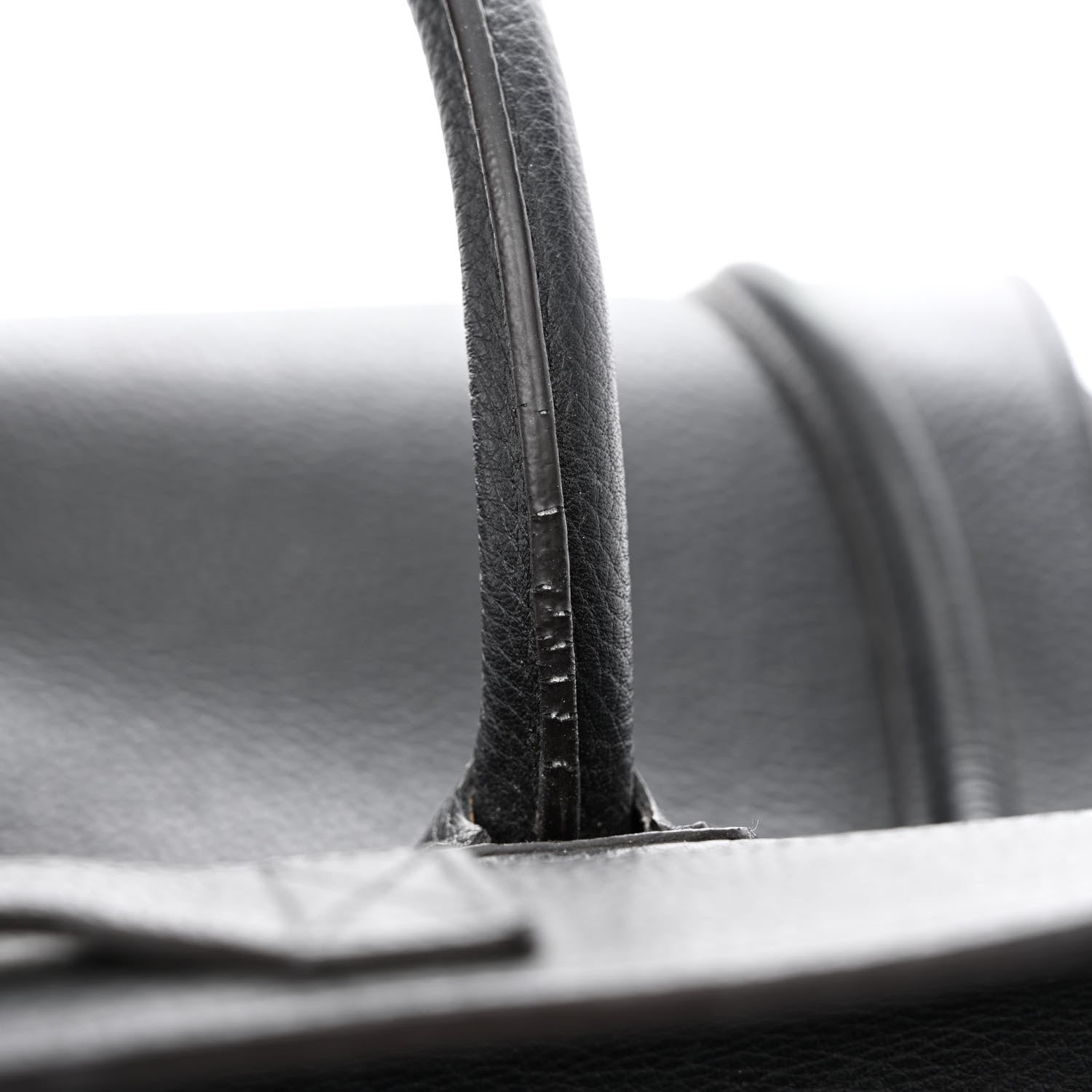 Celine Drummed Calfskin Mini Luggage Black 13 of 15