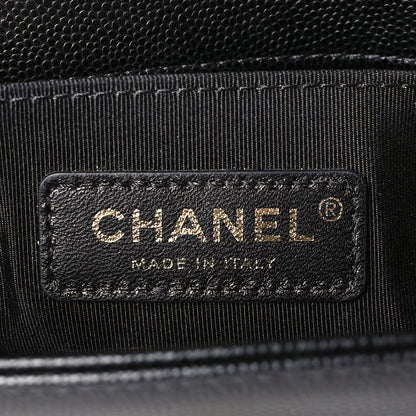 Chanel Caviar Quilted Small Boy Flap Black 6 of 9