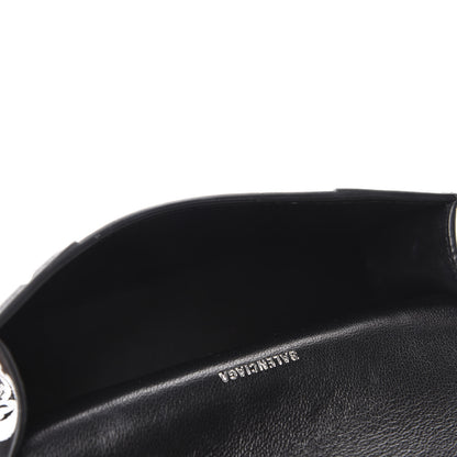 Balenciaga Calfskin Graffiti Hourglass Belt Bag S Black White 5 of 9
