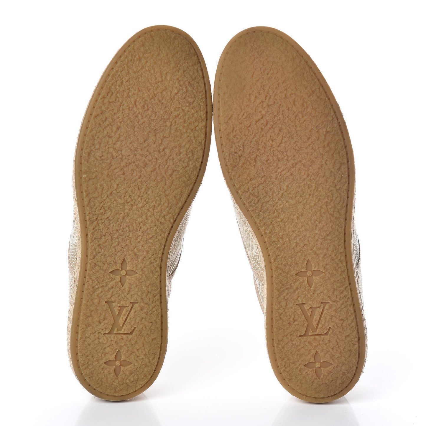 Monogram Slip On Espadrille Sneakers 39 Beige
