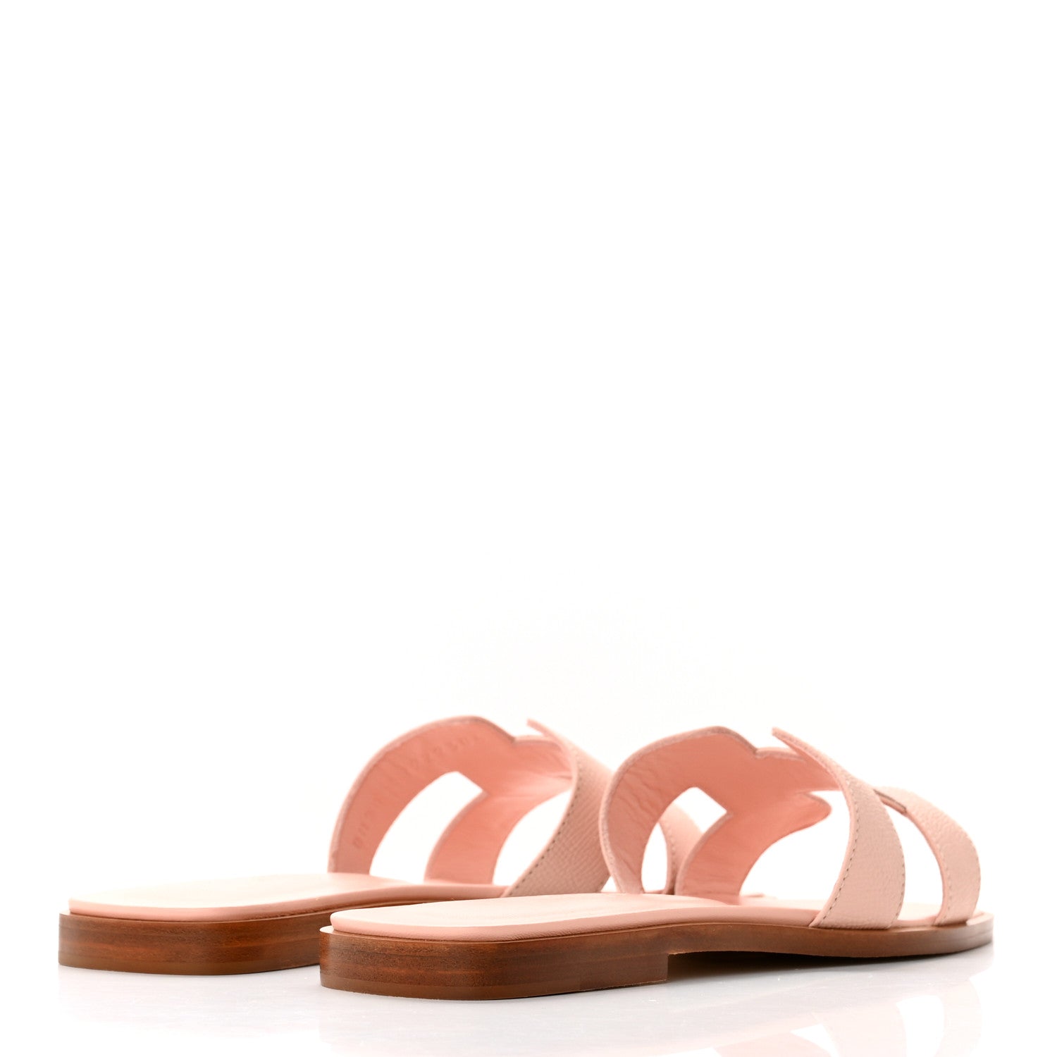 Hermes Epsom Oran Sandals 36.5 Rose Pale 4 of 9