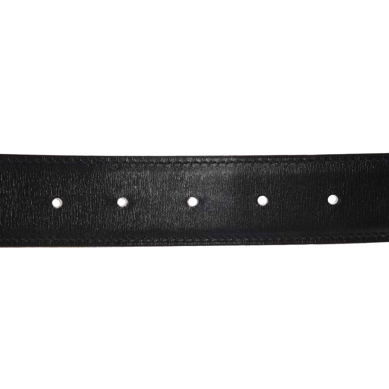 Hermes Box Togo 32mm Belt Strap 95 Black Gold 4 of 9
