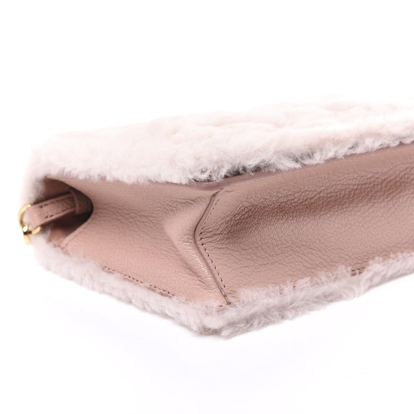 Shearling Goatskin Shoulder Bag