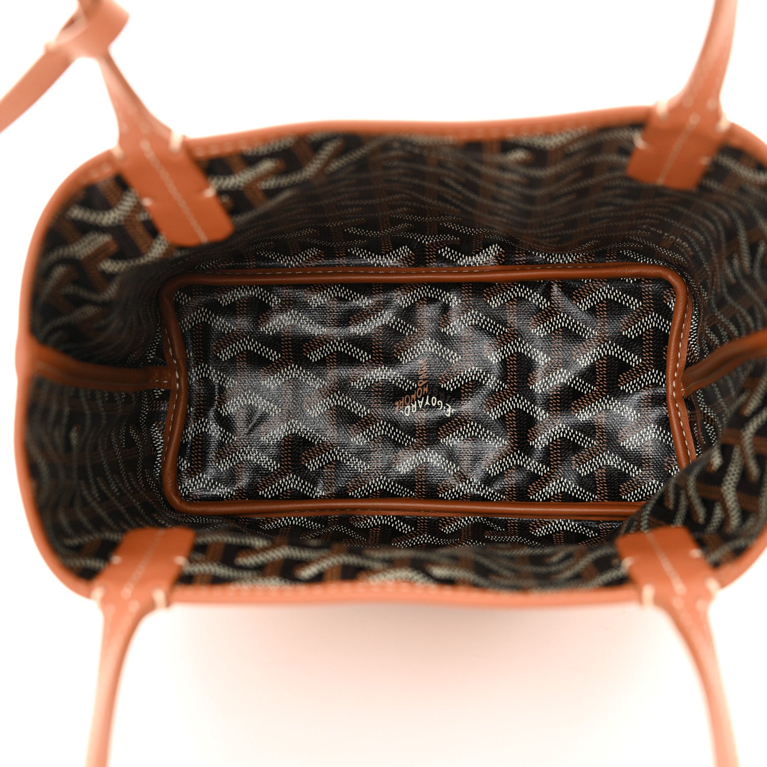 Goyard Goyardine Reversible Mini Anjou Black Gold 13 of 20