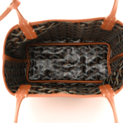 Goyard Goyardine Reversible Mini Anjou Black Gold 13 of 20