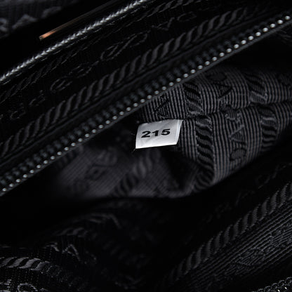 Prada Nylon New Vela Studded Backpack Black 7 of 11