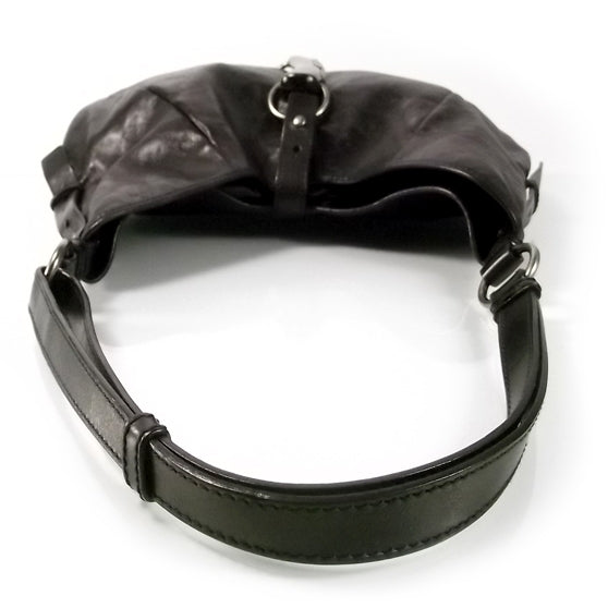 Saint Laurent Leather Mombasa Hobo Black 4 of 8