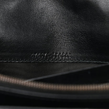 Gucci Calfskin Matelasse GG Marmont Chain Wallet Black 7 of 13