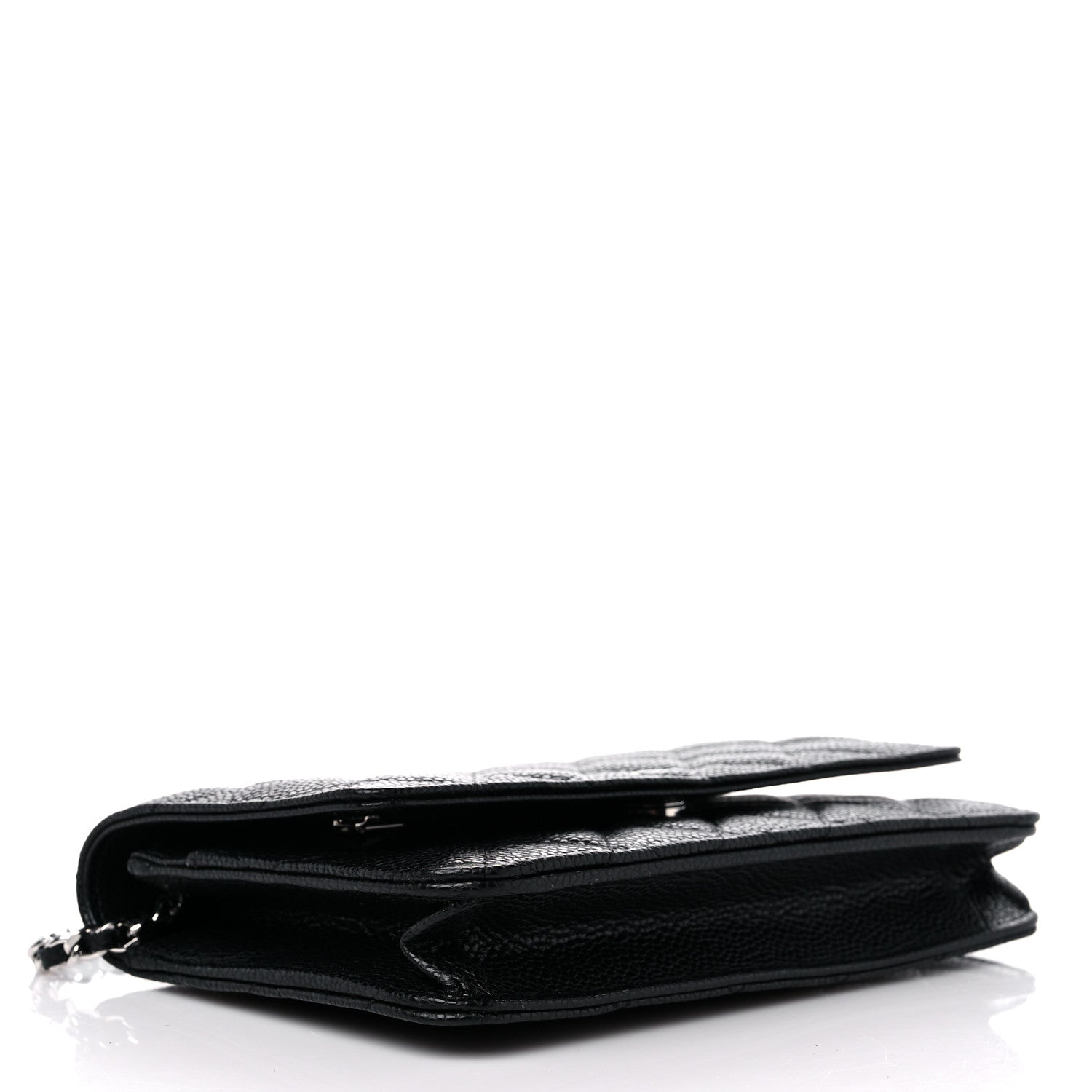 Chanel Caviar Quilted Wallet On Chain WOC Black 5 of 12