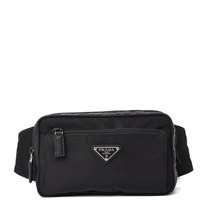Prada Tessuto Nylon Belt Bag Black 1 of 9