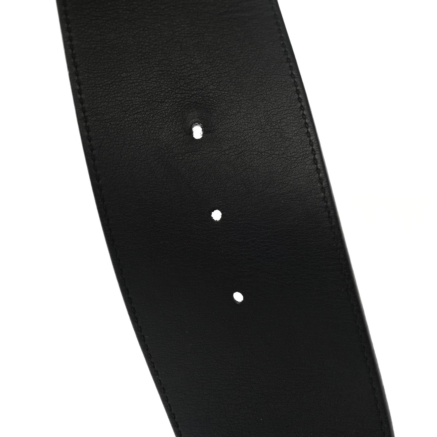 Gucci Calfskin Double G Wide Belt 65 26 Black 4 of 6