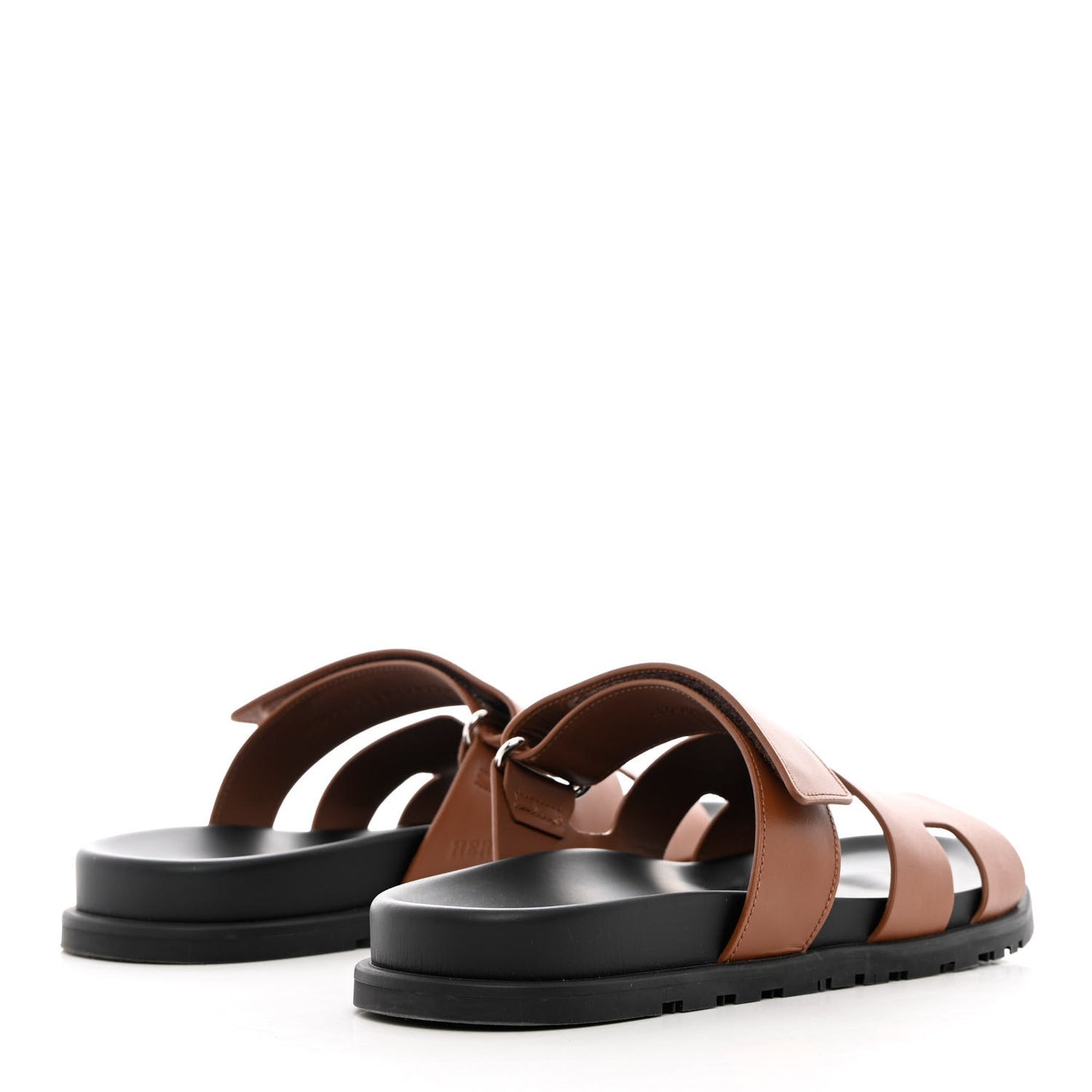 Calfskin Mens Chypre Sandals 42 Gold