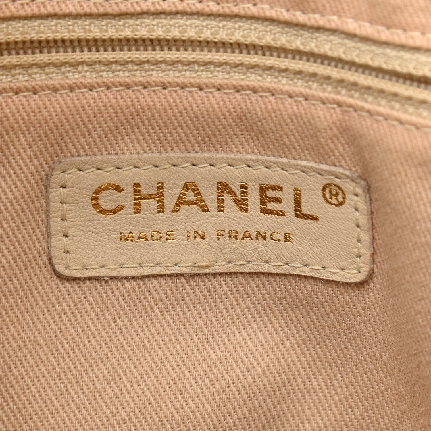 Chanel Lambskin Camellia Tote Beige 6 of 14