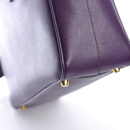 Prada Saffiano Lux Bowler Viola 14 of 16