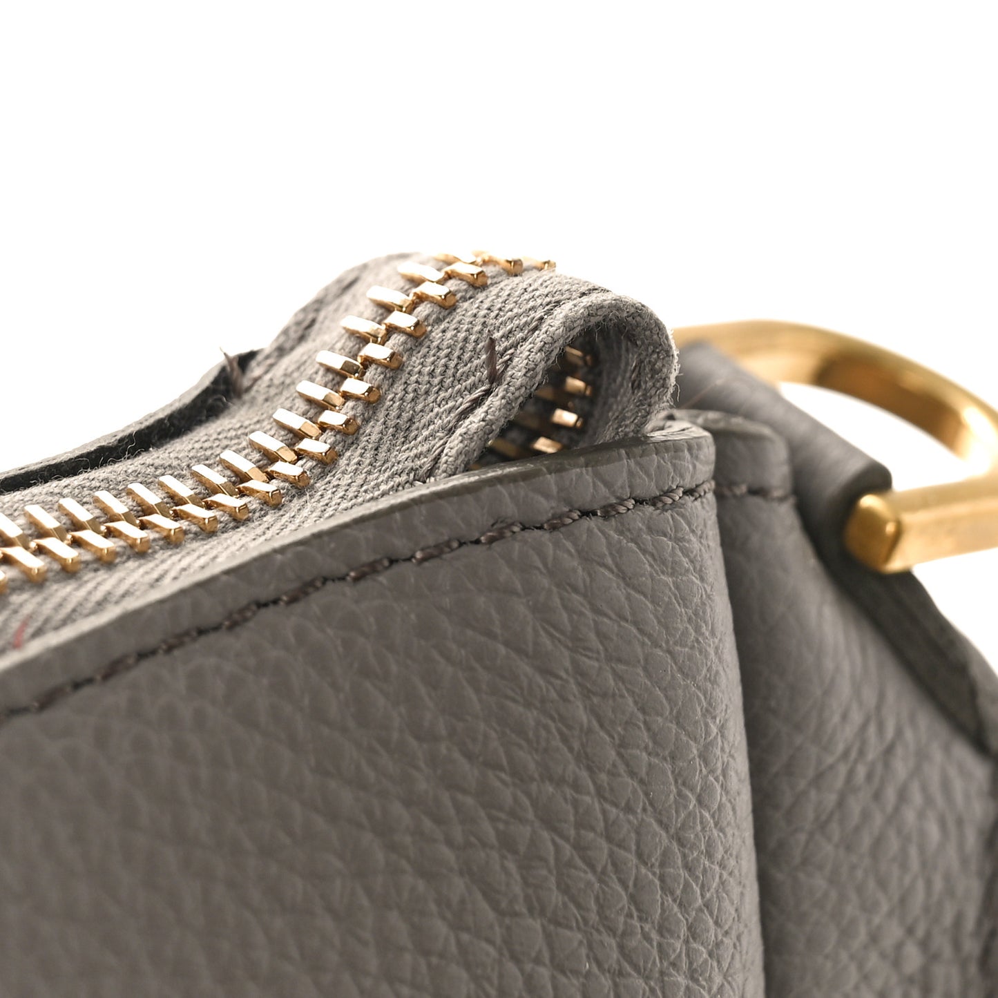 Calfskin Medium Marcie Satchel Cashmere Grey