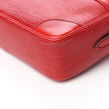 Louis Vuitton Epi Trocadero 24 Castillan Red 11 of 12