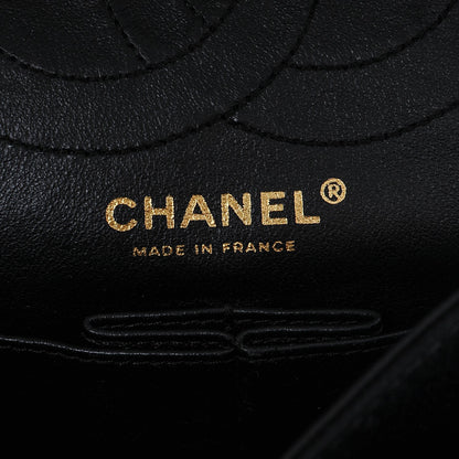Chanel Jersey Quilted 2.55 Reissue 225 Flap Black 5 of 7