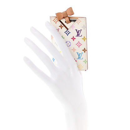 Louis Vuitton Monogram Multicolor Mirror and Case Pouch White 3 of 10