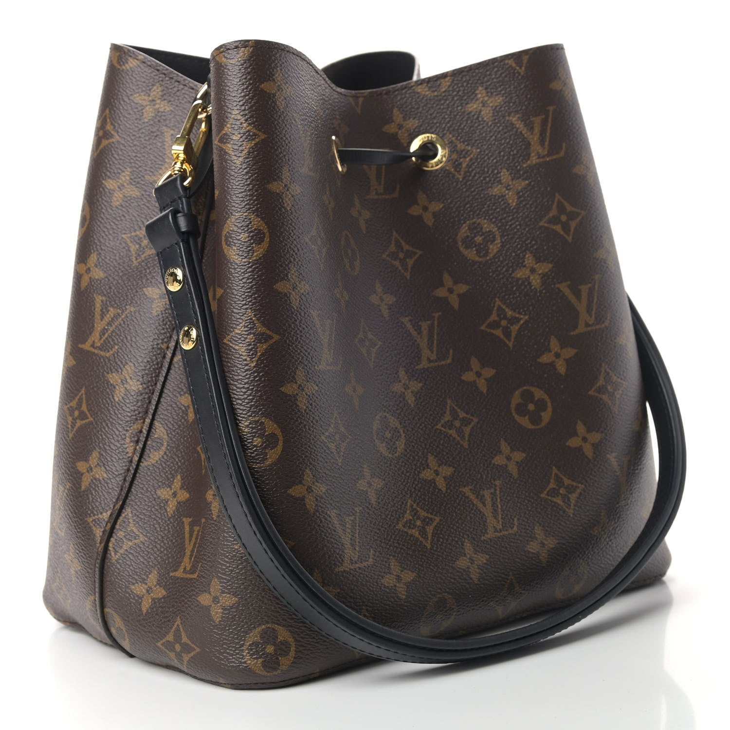 Louis Vuitton Monogram Neonoe MM Black 2 of 4